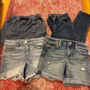 Gap and Tea size 7 jeans. Never worn! My daughter hates jeans.